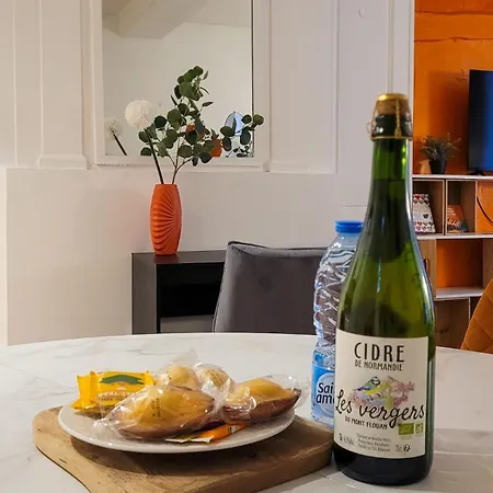 L'hauss'rouennais - Grand T2 Chic Pres De L'hotel De De Rouen- Ideal Couple-pros Διαμέρισμα *