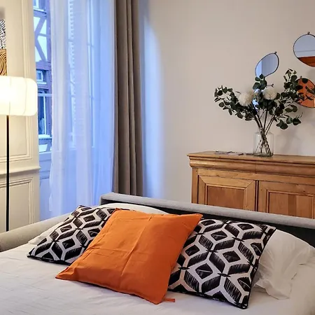 Διαμέρισμα L'hauss'rouennais - Grand T2 Chic Pres De L'hotel De De Rouen- Ideal Couple-pros *